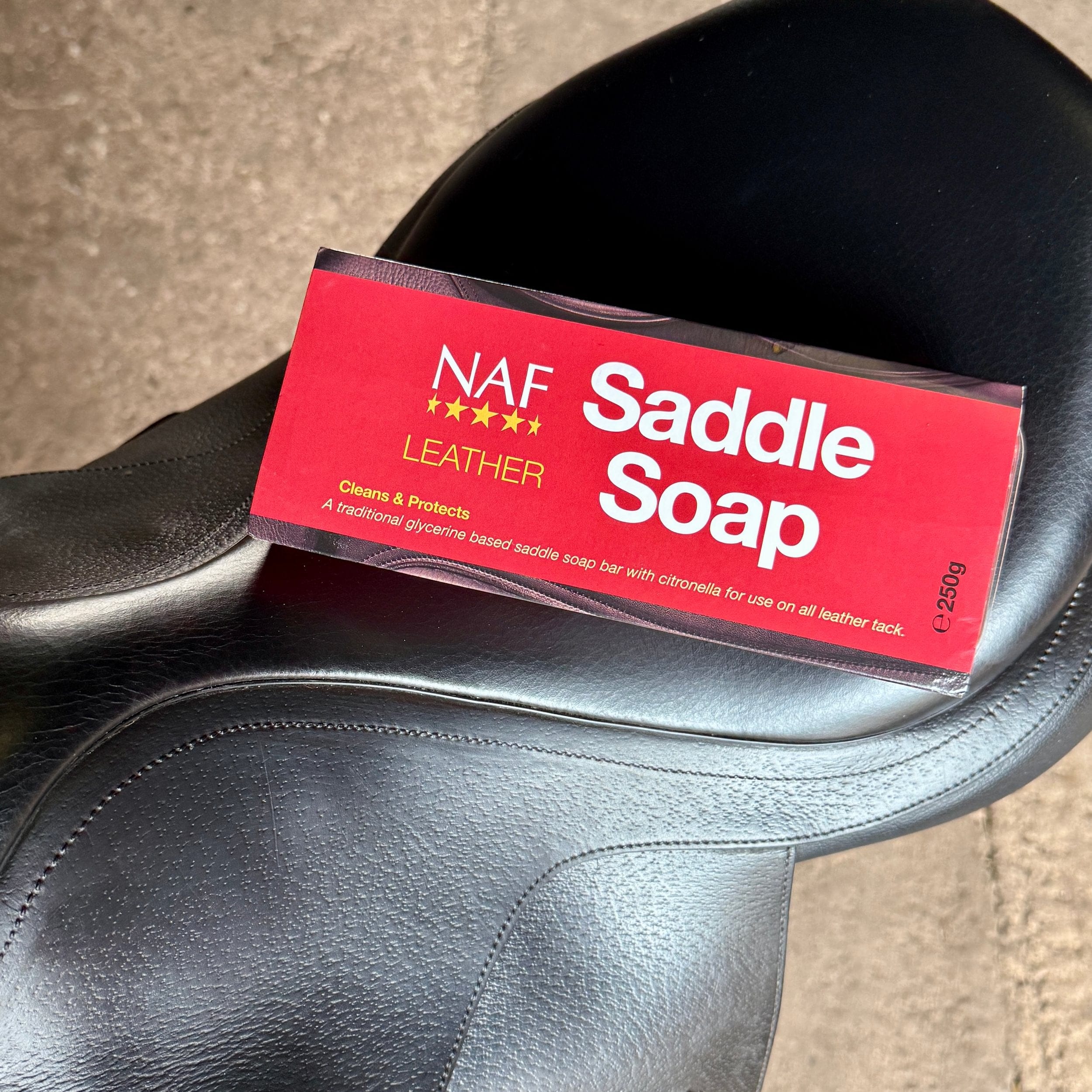 Leather Saddle Soap | Leather Care - NAF Equine
