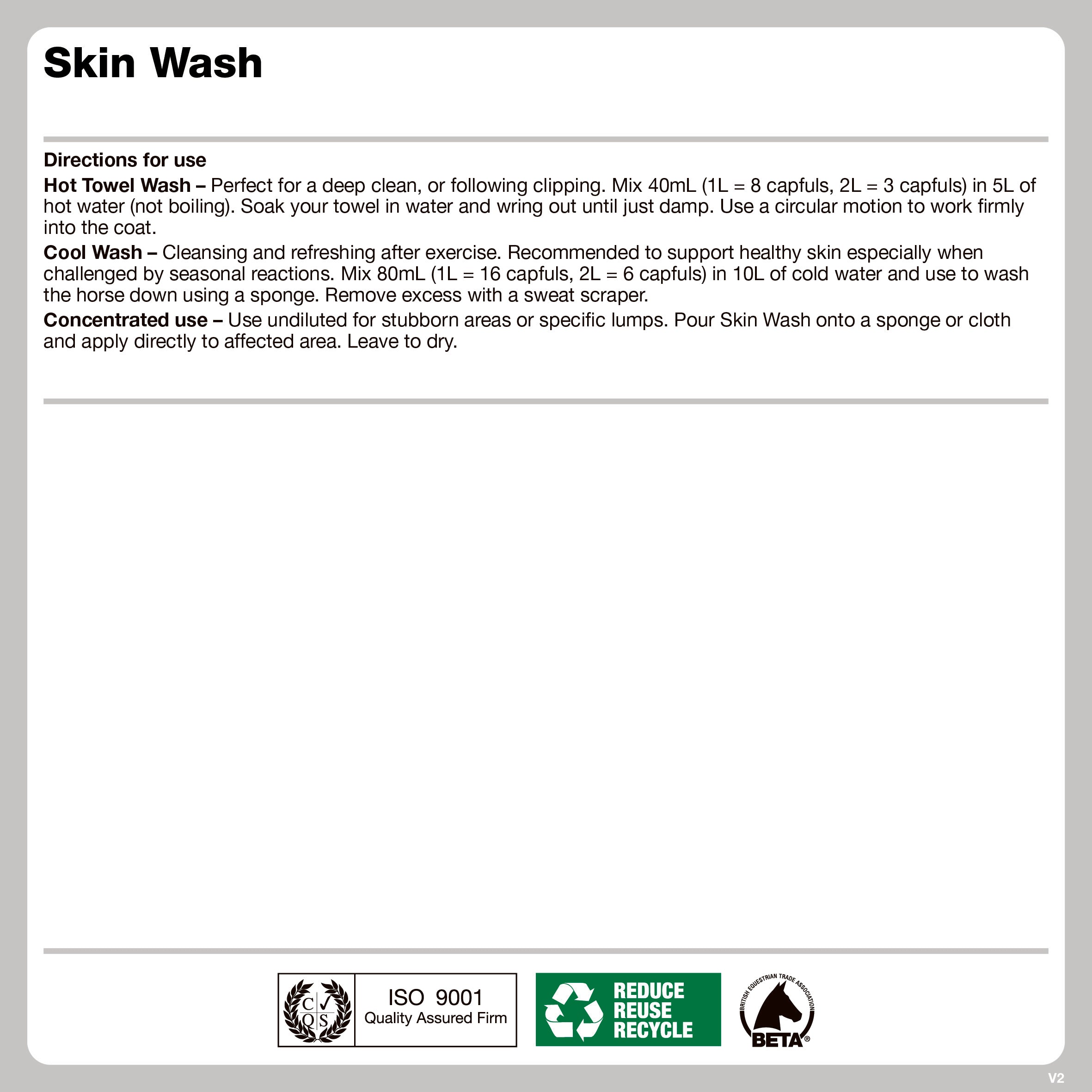 naf-equine LTSTI Skin Wash Wash