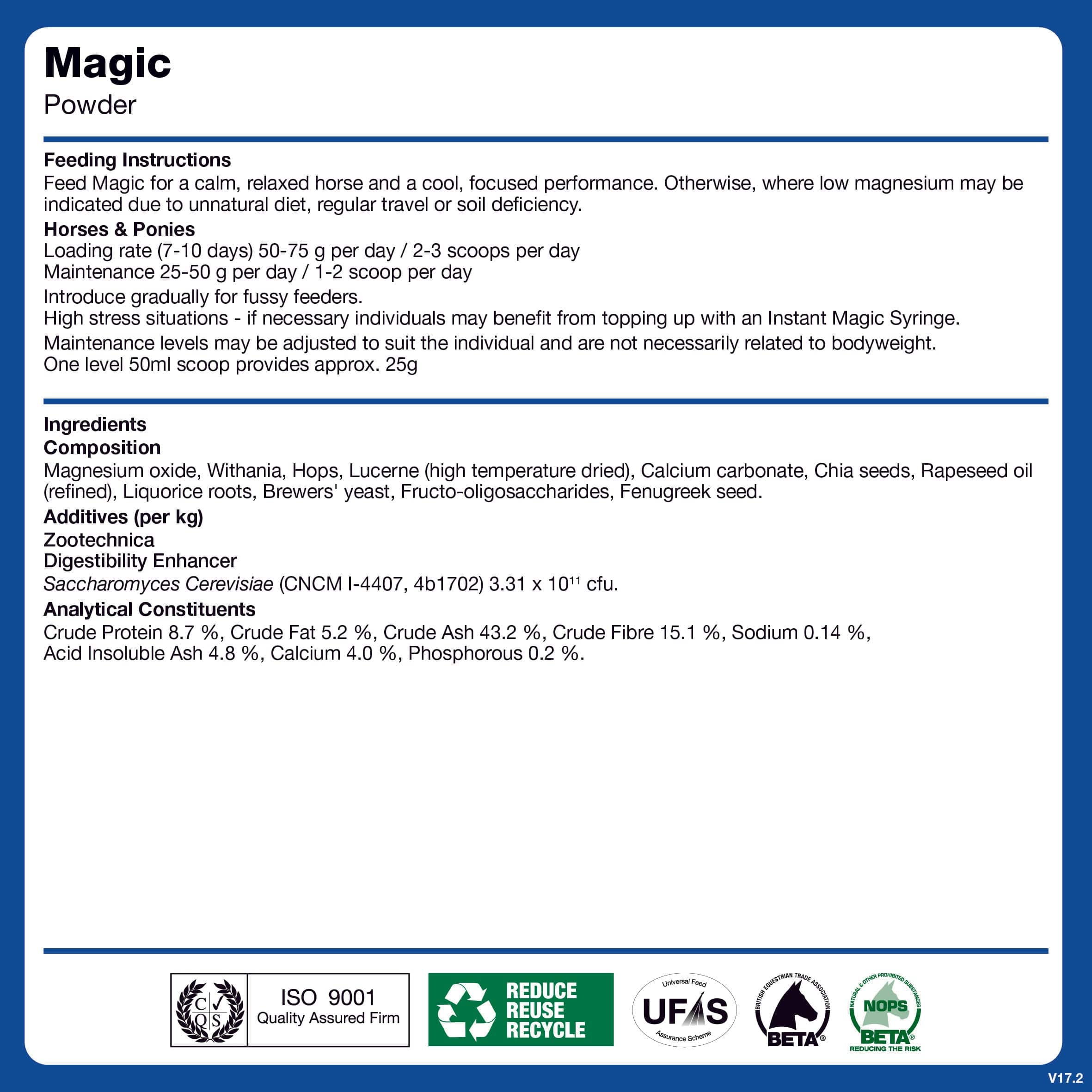 naf-equine Magic Powder Powder Supplement