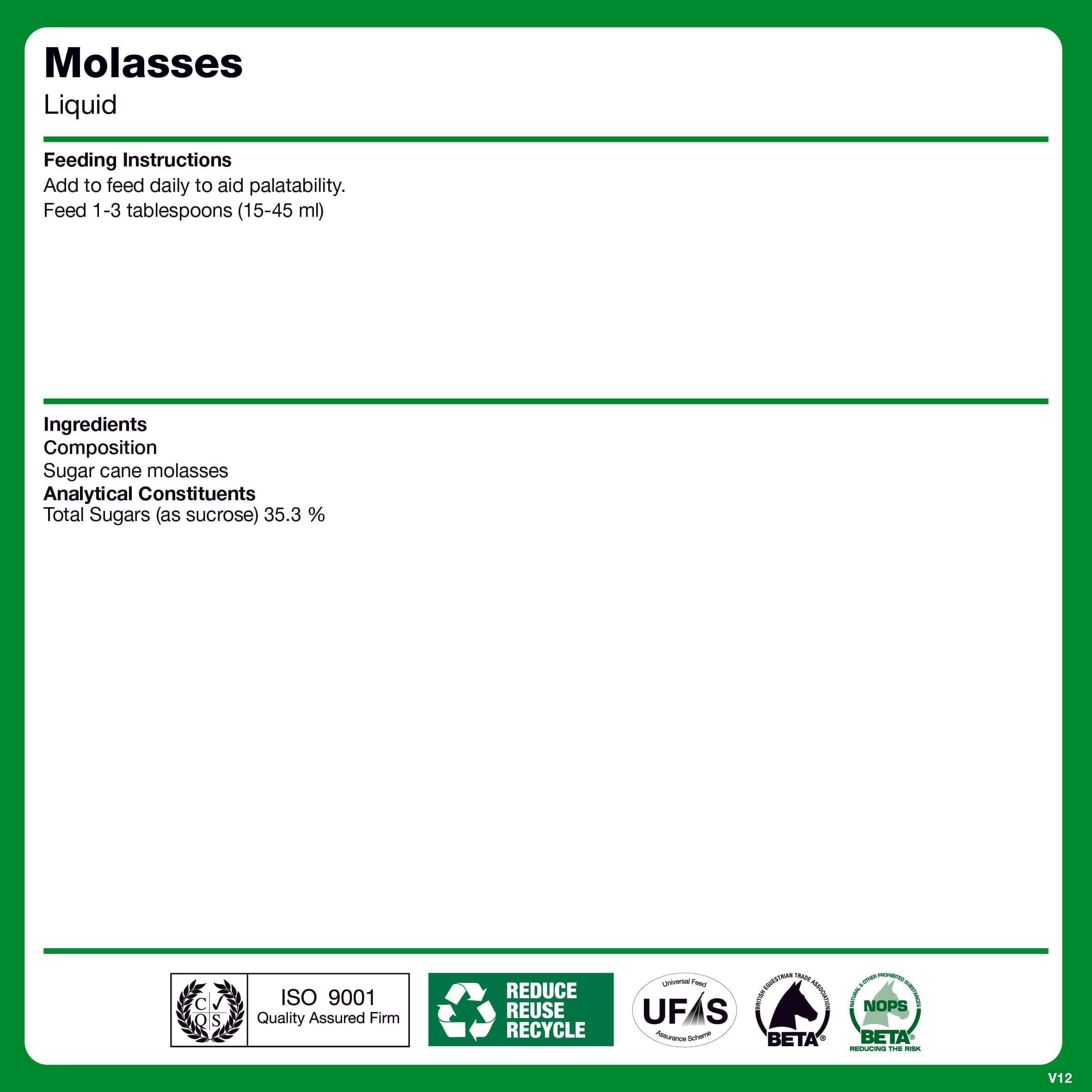 naf-equine Molasses 5 L Liquid Supplement