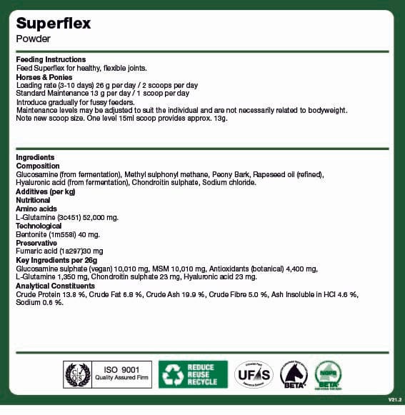 naf-equine Superflex Powder Powder Supplement