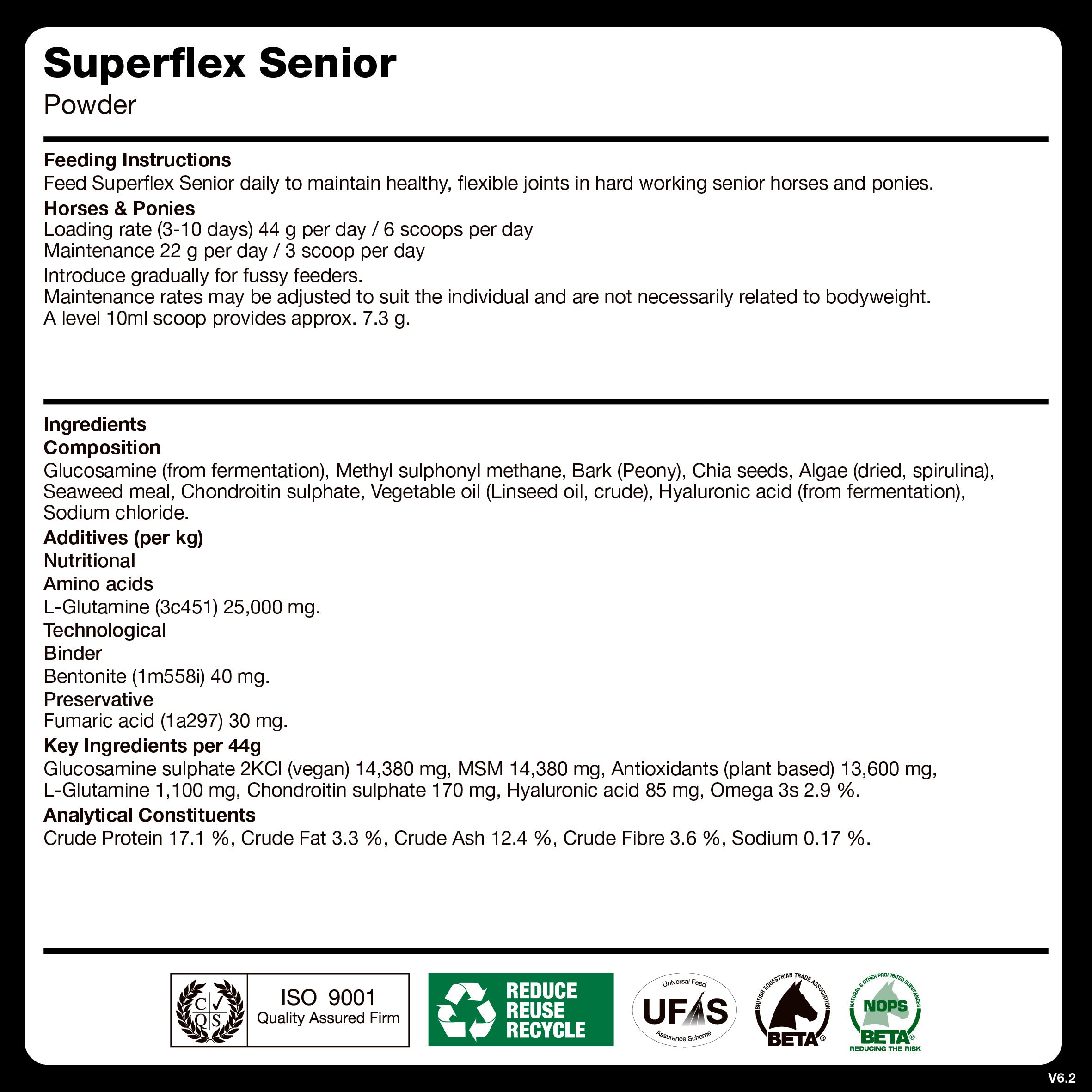 naf-equine Superflex Senior Powder Supplement